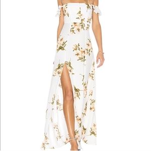 Flynn Skye White Floral Dress